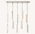 Audubon Linear Crystal Chandelier 54