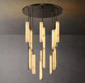 Audubon Alabaster Round Chandelier 40