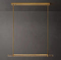 Audubon Single Bar Crystal Chandelier 60