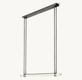 Audubon Single Bar Crystal Chandelier 60