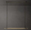 Audubon Single Bar Crystal Chandelier 60