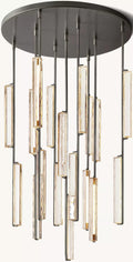 Audubon Round Crystal Chandelier 40