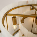 Aurelius Alabaster Round Chandelier 22‘’ - King Lamps