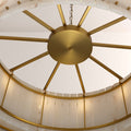 Aurelius Alabaster Round Chandelier 48‘’ - King Lamps