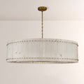 Aurelius Alabaster Round Chandelier 60‘’ - King Lamps