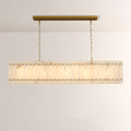 Aurelius Alabaster Linear Chandelier 72'' - King Lamps