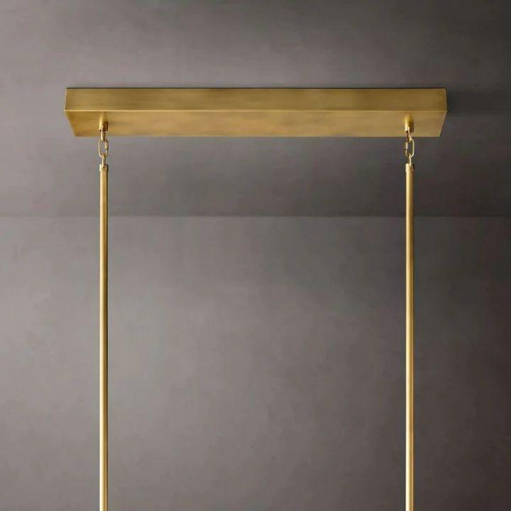 Arcachon Rectangular Chandelier 54" - King Lamps