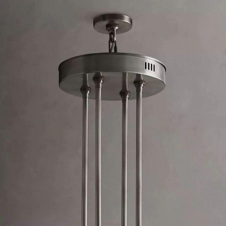 Arcachon Round 2-Tier Chandelier 60" For Dining Room Kitchen island - King Lamps
