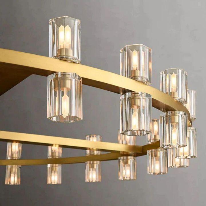 Arcachon Round Chandelier 48" - King Lamps