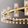 Arcachon Round Glass Chandelier 60