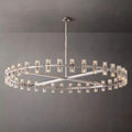 Arcachon Round Glass Chandelier 60