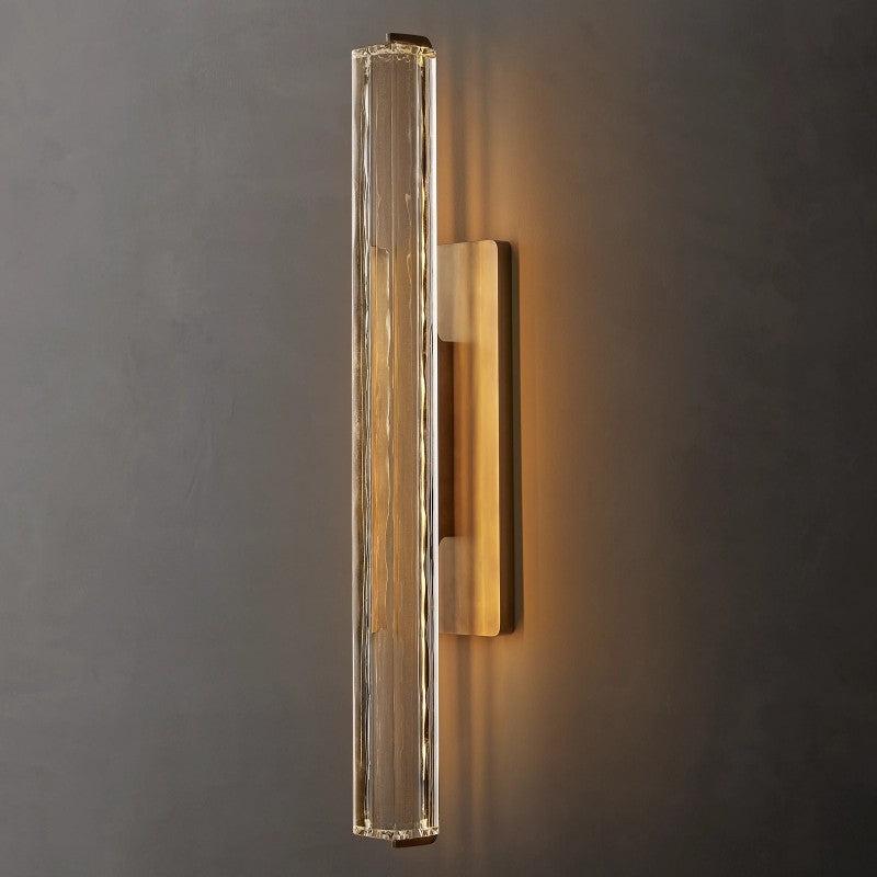 Audubon Single Crystal Sconce 15'' 19'' 25''H - King Lamps
