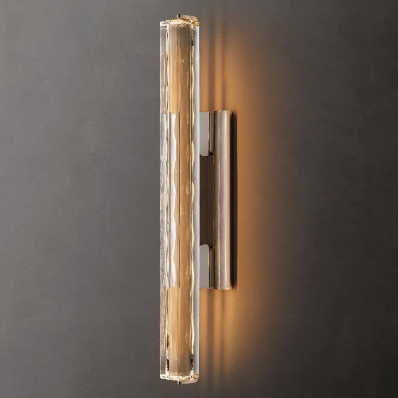 Audubon Single Crystal Sconce 15'' 19'' 25''H - King Lamps
