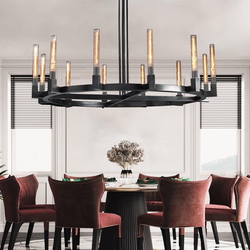 Cannele de Round Chandelier 60" - King Lamps