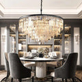 1920S Odeon Crystal Round Chandelier 44