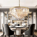 1920S Odeon Crystal Round Chandelier 44