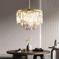 1920S Odeon Crystal Round Chandelier 20