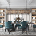 Emily Rectangular Chandelier 54