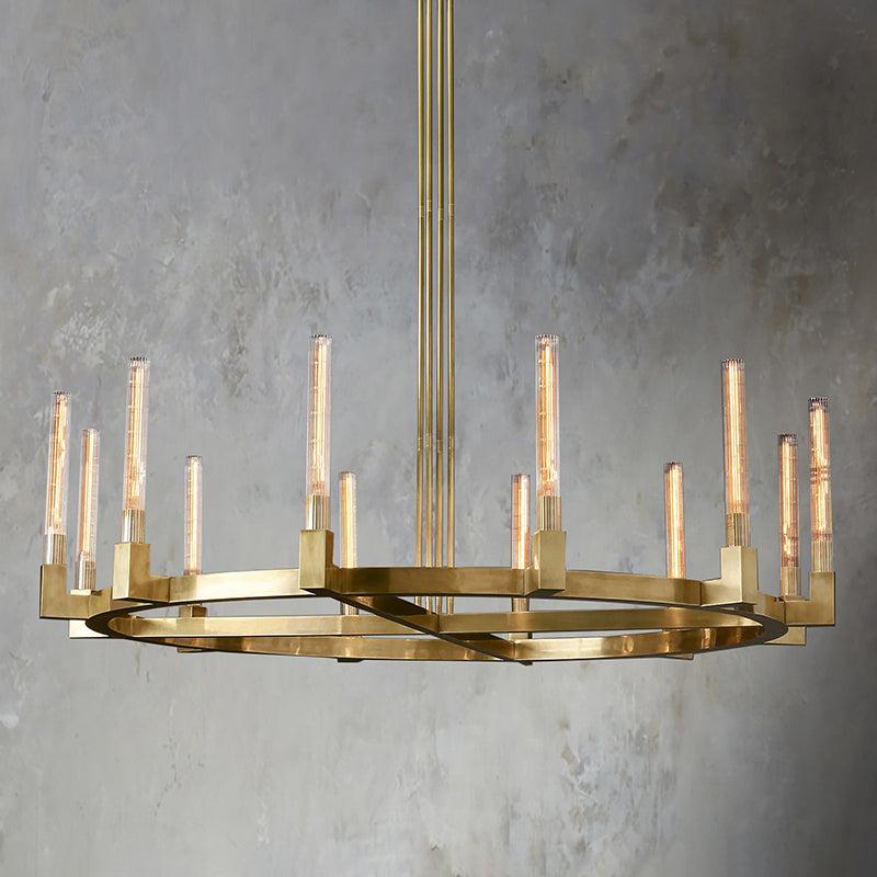 Cannele de Round Chandelier 60" - King Lamps