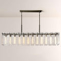 Camette Glass Rectangular Chandelier 72
