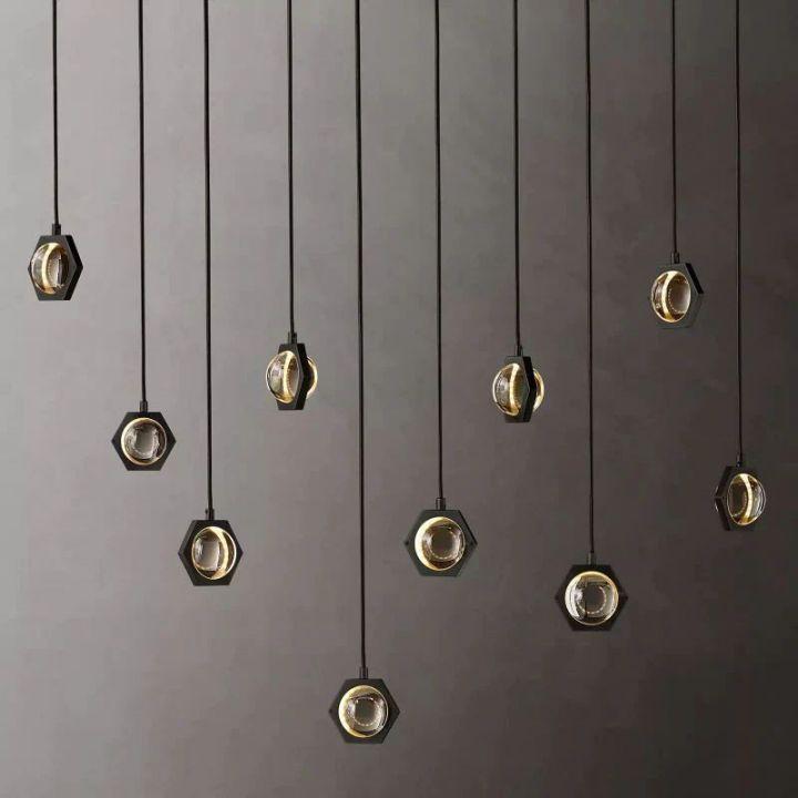 Eclatant Linear Chandelier 72" - King Lamps