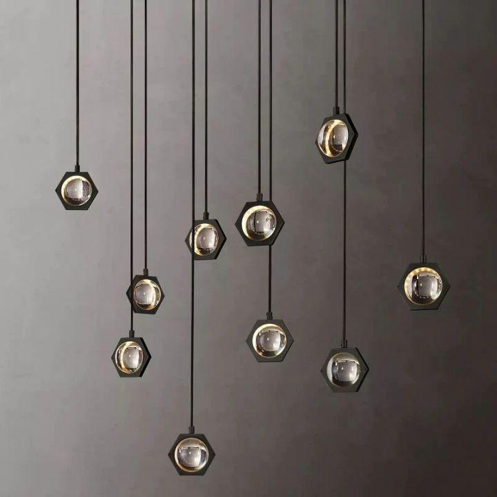 Eclatant Linear Chandelier 72" - King Lamps