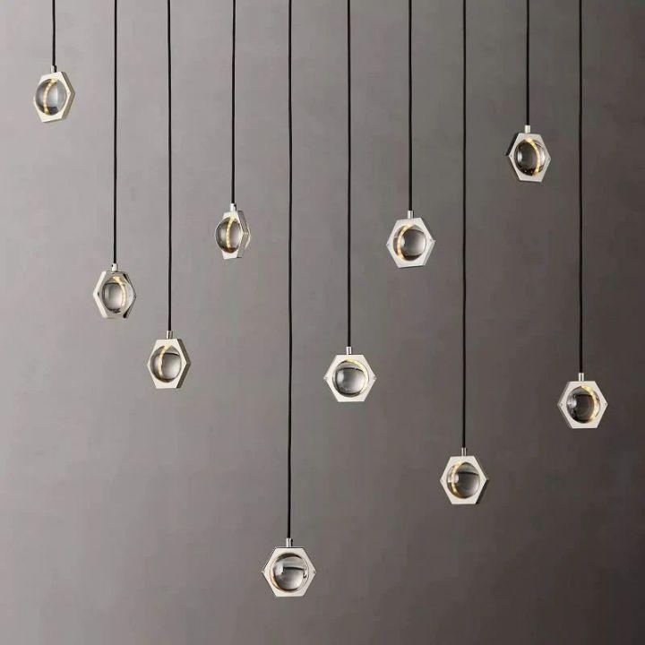 Eclatant Linear Chandelier 72" - King Lamps