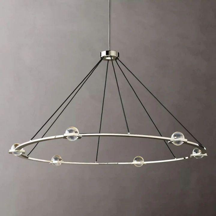 Eclatant Round Chandelier 60" - King Lamps