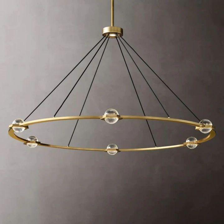 Eclatant Round Chandelier 60" - King Lamps