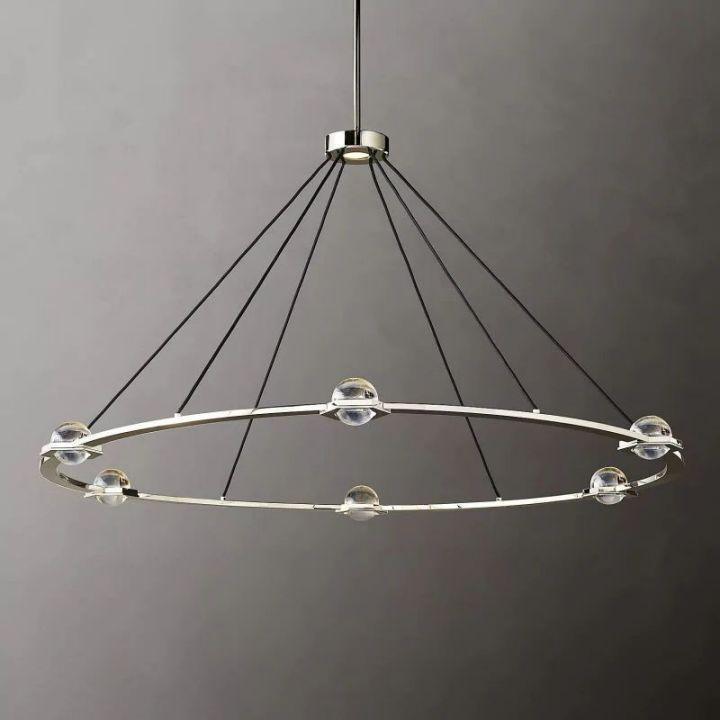 Eclatant Round Chandelier 60" - King Lamps
