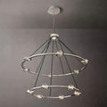 Eclatant Two-Tier Round Chandelier 48