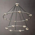 Eclatant Two-Tier Round Chandelier 48