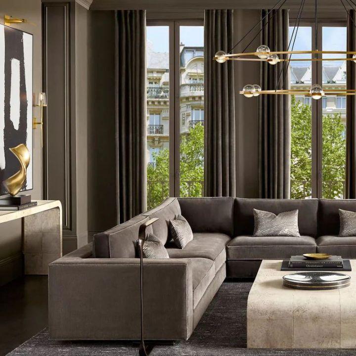 Eclatant Two-Tier Round Chandelier 60" - King Lamps