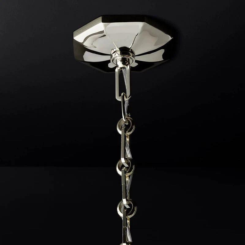 Bonnington Prism Crystal Round Chandelier 24" - King Lamps