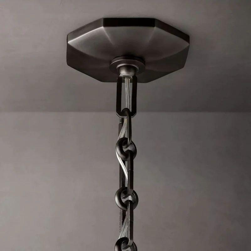 Bonnington Prism Crystal Round Chandelier 24" - King Lamps