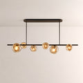 Bubora Clear Glass Linear Chandelier