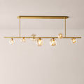 Bubora Clear Glass Linear Chandelier
