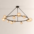 Bubora Clear Glass Round Chandelier