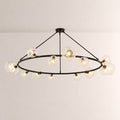 Bubora Clear Glass Round Chandelier