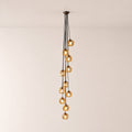 Bubora Smoke Glass Cascade Pendant