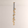 Bubora Smoke Glass Cascade Pendant