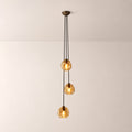 Bubora Smoke Glass Cascade Pendant