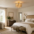 Neve Murano Glass Flush Mount Ceiling Light D18