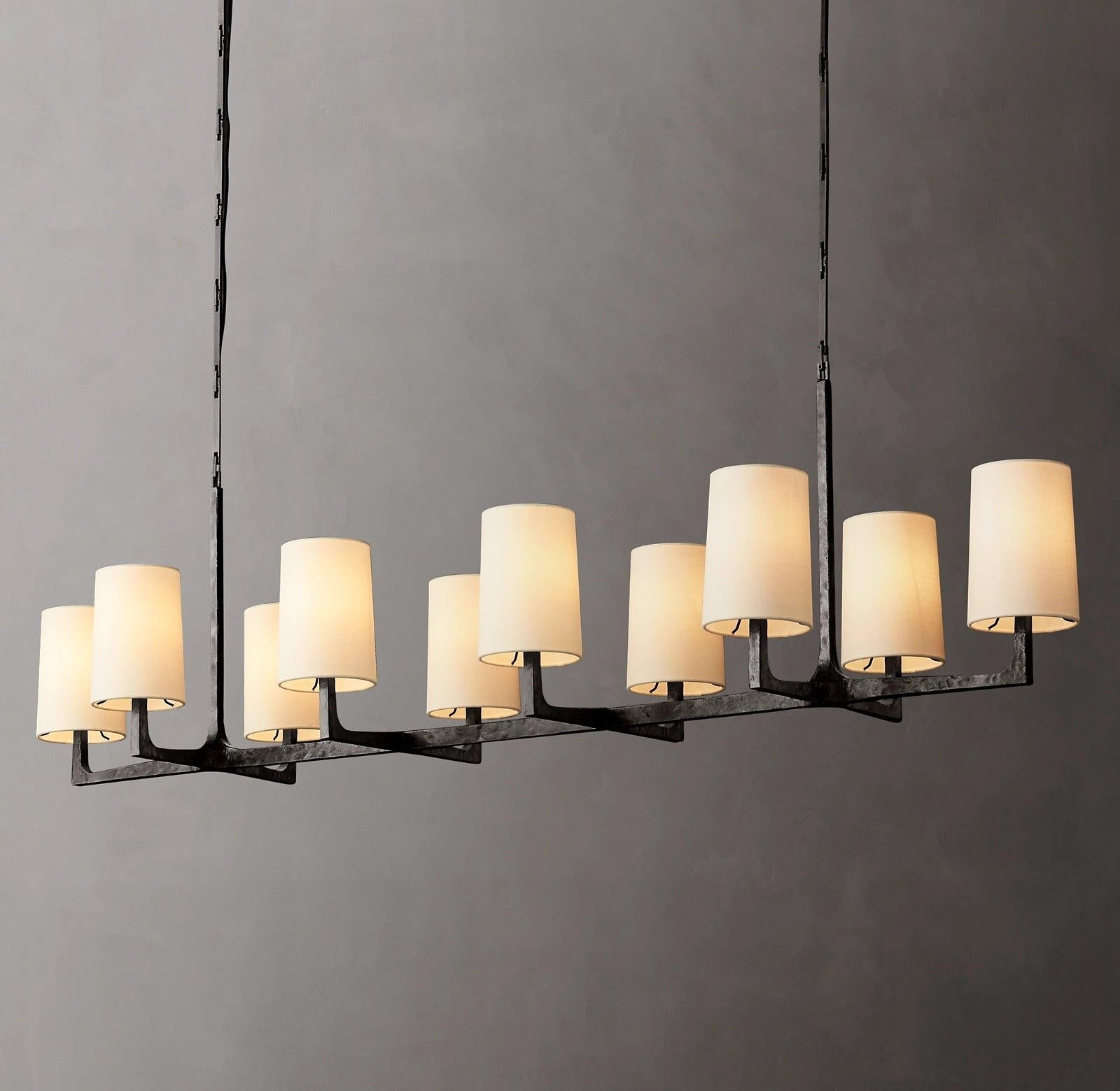 Wright Linear Chandelier 72" - King Lamps