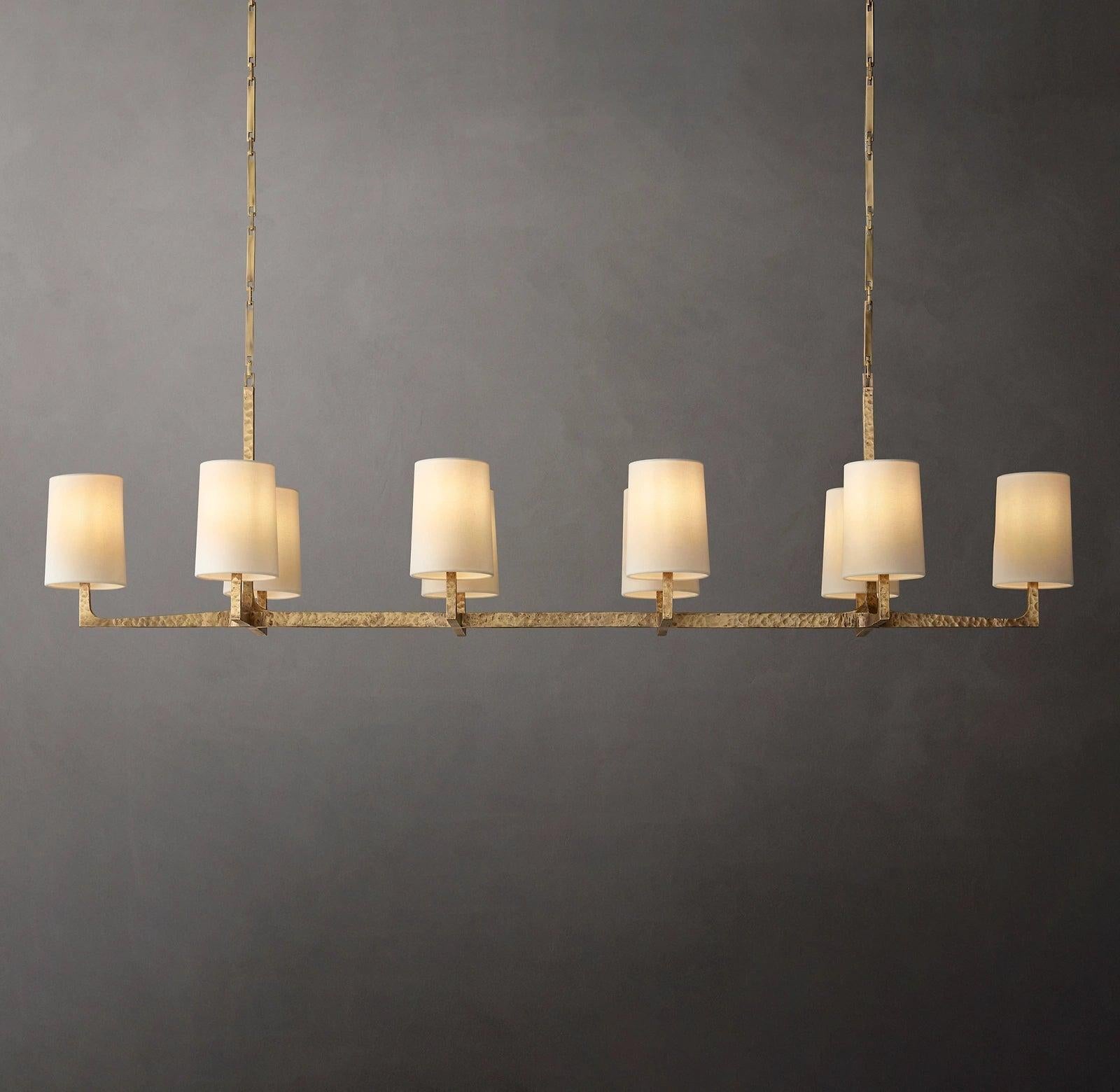 Wright Linear Chandelier 72" - King Lamps