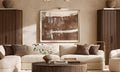 Cabrette Clear Glass Mobile Linear Chandelier - King Lamps