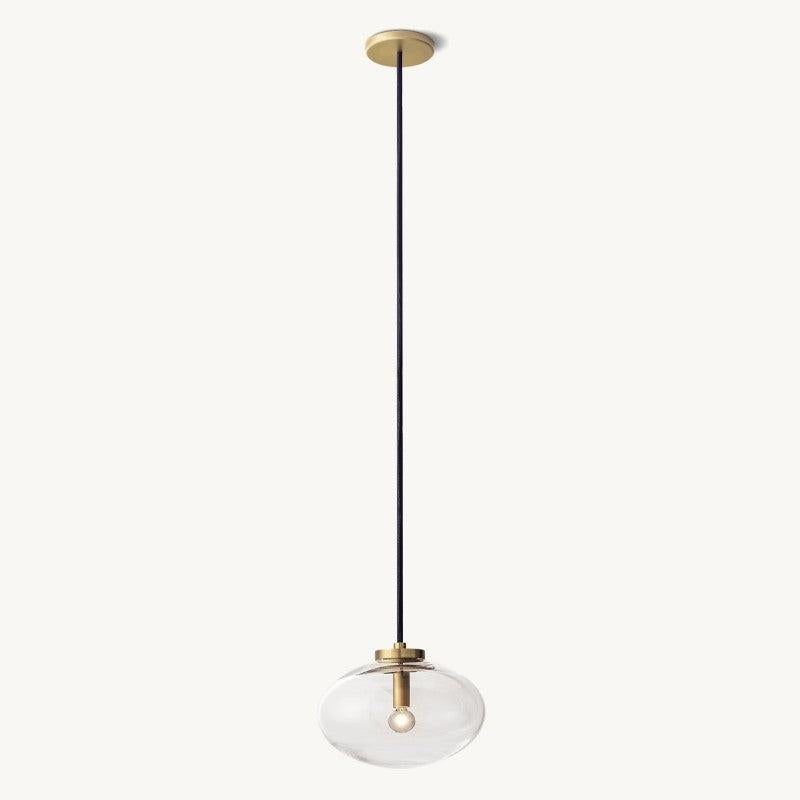 Cabrette Clear Glass Pendant - King Lamps