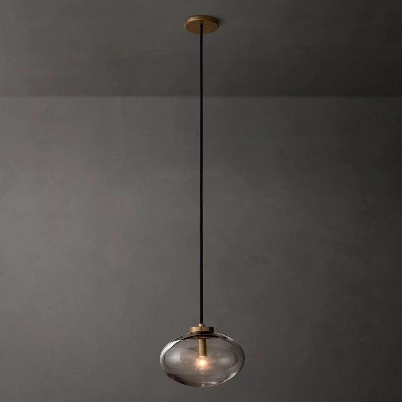 Cabrette Clear Glass Pendant - King Lamps
