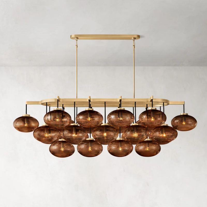 Cabrette Linear Chandelier 72" - King Lamps