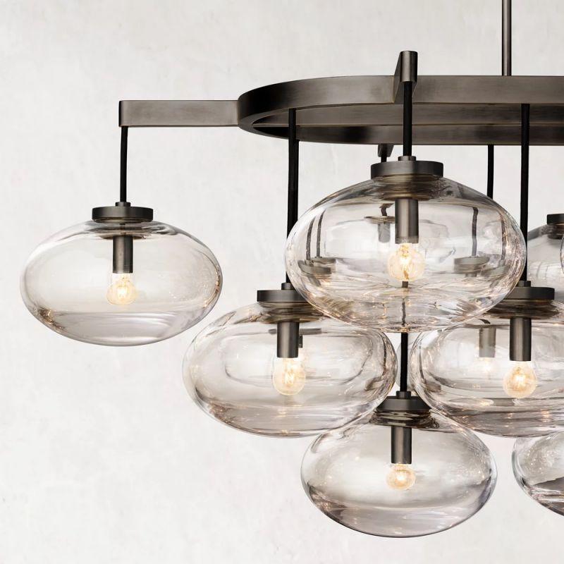 Cabrette Linear Chandelier 72" - King Lamps